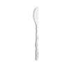 Cuchillo y tenedor de acero inoxidable para pastel de luna, creativo tenedor de fruta dorada con patrón de rama, juego de cuchillo y tenedor para pastel de luna desechable.