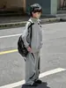 Conjunto de Sudadera con Cuello Alto para Niños, Nuevo Estilo 2025 para Niños Mayores, Elegante y de Moda, Otoño, Versión Coreana para Niños, Conjunto de Dos Piezas Moderno y Genial