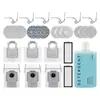 Accesorios Compatibles Wanchuang para Aspiradora Roborock G30 Edición Explorador Espacial/Saros Z70 Cepillo Lateral, Mopa, Bolsa para Polvo, Filtro
