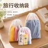 Bolsas de Armazenamento para Viagem Roupas de Academia Roupa Íntima Sapatos Sacos de Embalagem Sacos de Embalagem para Roupas Organizador de Mala Sacos Seláveis