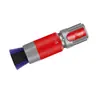 Adecuado para Aspiradora DYSON Dyson V7 V8 V10 V11 Accesorios Manguera Interruptor Bloqueo Cepillo Suave para Marcar Pelo