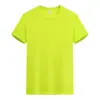 Camiseta de Manga Curta de Seda de Gelo de Alta Qualidade Secagem Rápida Camisa Publicitária Treinamento Esportivo de Maratona Roupas de Trabalho Logotipo Personalizado Respirável
