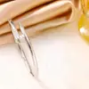 Pulseira de Unha com Design de Coração e Trevo de Quatro Folhas em Aço Inoxidável de Alta Qualidade, Luxuosa, Banho de Ouro 18K, para Mulheres, em Estoque