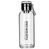 Taza de Vidrio de Gran Capacidad de 1000 ml con Doble Tapa, Antiexplosión, Elegante Taza de Té para Hombres, Vaso de Agua Portátil para Exteriores, Resistente a Altas Temperaturas