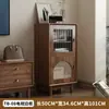 Mueble de TV vintage de madera maciza para sala de estar, modelo nuevo con tejido de ratán, combinación de mesa de centro y mueble de almacenamiento de pie