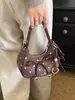 Exquisito bolso de lunares de nicho para mujer, nuevo bolso cruzado versátil de moda 2026, bolso de mano elegante de alta gama