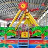 Pequeño Barco Pirata Equipo de Diversión Proyecto de Entretenimiento Infantil Parque Zona Escénica Bote de Columpio al Aire Libre Instalación de Diversión
