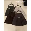 ULOUR/U otoño falda de pana retro coreana de longitud media falda recta versátil línea A para mujer 67133