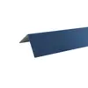 Tira de Acero Inoxidable en Forma de L Fondo de Pared Techo Borde Azul Profundo Tira Metálica en Ángulo Recto Protector de Esquina Anticolisión Procesamiento Personalizado