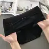 Roupa íntima Feminina Seda de Gelo Sem Marcas Antibacteriana Verão Fina Forro 100% Algodão Meninas Renda Sexy Novo Shorts Máscara
