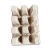 Copos para Mudas com 12 Compartimentos Feitos Sob Medida Vasos Biodegradáveis de Polpa de Papel Caixa de Germinação de Sementes de Hortaliças Tipo Desktop