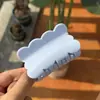 Nuevo Pasador de Plástico de Color Caramelo de Color Sólido, Accesorio para el Cabello Fresco, Dulce y Lindo para Mujeres, Pasador Elegante, Pinza de Tiburón de Temperamento