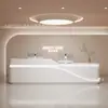 Balcão de Caixa de Salão de Beleza, Loja de Roupas, Clínica Odontológica, Balcão de Bar, Mesa de Recepção da Empresa, Mesa de Recepção de Aula de Dança Artística