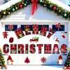 Ímãs de Natal Populares Transfronteiriços Decoração de Natal Externa Interna Porta de Garagem Geladeira Carro Adesivos Magnéticos de PVC