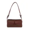 Nova Marca Coreana Pequena Design Multibolsos Bolsa de Axila Feminina Verão 2026 Bolsa de Ombro Único de Alta Qualidade Fashionável Bolsa Meia-Lua