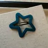 Clip de Pelo Triangular Hueco de Gota de Agua de Terciopelo Estilo Coreano Nuevo Clip Elegante de Gama Alta para Flequillo Clip para el Lateral del Cabello Rizado Pinza para el Cabello