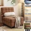 Sofá cama nuevo modelo, doble propósito, reclinable y para sentarse, adecuado para apartamentos pequeños, color crema, estilo vintage, ideal para siestas, viviendas de alquiler, gama alta, plegable, multifuncional