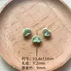 Linda Cadena para Teléfono Móvil, Collar, Pasador, Joyería con Diamantes Incrustados, Corazón de Diamante Doble Cara, Aleación, Cuentas Pintadas de Cuatro Caras, Hecho a Mano