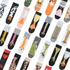 Calcetines de Garra de Pollo para Exportación, Amazon, Calcetines Hasta la Rodilla Estilo Europeo y Americano, Calcetines de Algodón Estilo Coreano y Japonés, Calcetines Largos Creativos de Cintura Alta que Se Pueden Usar Afuera