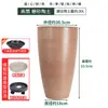 Maceta Grande de Cerámica de Imitación Plástico Tamaño Extra Grande Galón Planta en Maceta Profunda Bambú Tortuga Maceta de Resina Hogar Exterior Patio