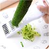 Cortador Multifuncional de Legumes para Cozinha, Fatiador de Pepino, Ralador Prático para Cortar Legumes e Frutas em Casa