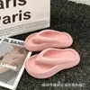 Pantuflas de EVA con suela gruesa y sensación de mierda, para el hogar, verano, color caramelo, hada, viento, playa, chanclas para exteriores, comercio exterior, venta al por mayor