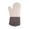 Pronta entrega tecido xadrez com luvas de silicone de algodão, antiderrapantes, resistentes ao calor, luvas para forno de micro-ondas, luvas de silicone isolantes térmicas anti-queimadura para cozinha