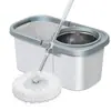 Mop Rotativo para Uso Doméstico, Novo Modelo 2024, Centrifugador, Mãos Livres, Mop Sem Esforço para Pessoas Preguiçosas com Balde