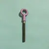 Gancho Guía de Cable Textil de Alúmina Cola de Cerdo, Gancho Camarón, Gancho Guía de Cable con Tornillo, Anillo O, Suave y Resistente al Desgaste