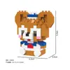 Figuras de Dibujos Animados Sanrio de Marvel Animation Transfronterizas, Bloques de Construcción Pequeños de Micropartículas Lego, Juguetes Educativos, Venta al por Mayor de Fabricantes