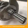 8200416793, un cigüeñal de acero forjado completamente nuevo, es adecuado para el motor Renault K4M de 1.6L