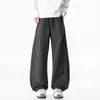 Pantalones de trabajo funcionales estilo americano para hombre y mujer, primavera/verano, con diseño de cremallera, pierna recta, malla, secado rápido, holgados, casuales