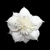 Em Estoque Atacado 6cm Flores de Clematis e Câlamo Flores Artificiais Arranjo de Flores Estilo Chinês Decoração de Casa Feito à Mão