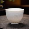 Dehua jade branco gordura de ovelha porcelana xícara mestre Xícara Sutra do Coração escritório em casa cerâmica xícara de chá kung fu xícara de chá pequena fresca