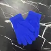 Guantes Cálidos de Color Caramelo de Invierno Guantes de Terciopelo de Cristal para Adultos Ciclismo Oficina A Prueba de Frío Cortavientos Color Puro Tejidos de Cinco Dedos
