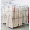 Abrigo de lana minimalista francés negro, doble faz, hombro caído, corte holgado, casual, apto para el lugar de trabajo, traje de lana de doble faz