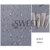 Adesivos de nail art transfronteiriços novos atacado ins clássico retrô 3D ponto strass estrela lua quatro estrelas unhas masculinas adesivo decalque