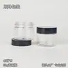 Botella de Crema Personalizada de 50g Boca Ancha Botella de Plástico PET Reempaque de Cosméticos Botella Vacía de Crema Hidratante Corporal Fábrica