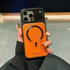 Capa de Celular com Suporte Magnético Pindun Adequada para Apple 18 Pro Max, Toque Premium, Proteção para Lente para 13/11/17/18
