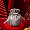 Bolsas de Dulces para Bodas, Cajas de Dulces, Bolsas de Regalo Nuevas Creativas Personalizadas Estilo Europeo, Bolsas de Recuerdo, Bolsas de Tela de Terciopelo