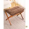 El Taburete Se Puede Usar como un Banco Sofá Largo, Taburete para Cambiar Zapatos, Reposapiés Plegable para Sala de Estar del Hogar, Cojín Reposapiés, Taburete y Banco Reposapiés