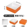 Platos de Buffet Coloridos para Olla Caliente a Base de Gachas, Platos Rectangulares de Melamina de Dos Tonos para Guarniciones, Comerciales