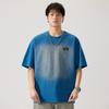 Camiseta de manga corta de marca de moda retro de verano 2025 para hombre, estilo coreano, holgada, de nicho, de peso pesado, de algodón puro, nueva camiseta de media manga de moda