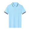 Uniformes de Trabajo para Restaurante de Hot Pot, Cafetería y Tienda de Té con Leche, Ropa de Trabajo de Verano con Cuello y Mangas Cortas, Camisetas Publicitarias Estampadas, Camisas Polo