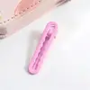 Pinza para el Cabello con Diseño Lateral Ondulado, Pinza Metálica Hueca de Color Caramelo de Alta Gama, Pinza para Flequillo, Accesorio para el Cabello de Pato, Adorno Lindo para el Cabello