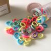 Color alta elasticidad no lastima el cabello del bebé anillo para el cabello básico para niñas cuerda para el cabello para cabeza pequeña anillo de toalla para pulgar para niños