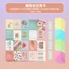 3 tipos de juegos de tarjetas de cumpleaños exclusivos transfronterizos, cada uno contiene 20 tarjetas de mensaje de regalo para fiestas de cumpleaños con diseños divertidos