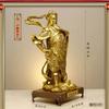 Estatuas de bronce de Guan Gong, adornos, estatuas de Buda Wu Caishen Guan Erye Wu Sheng, artesanías, inauguración de la casa, regalos para la oficina y el hogar.