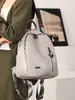 Mochila retro de cuero suave 2026 transfronteriza, gran capacidad, versátil, moderna y adecuada para viajes y escuela