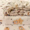 Nueva Funda de Cama de una Pieza Agradable para la Piel Algodón Esponjoso Funda Protectora Lavable a Máquina Dormitorio Habitación Cubierta de Cama Pequeña Floral Francesa de una Pieza
